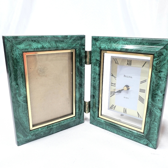 Bulova Accents Bulova Frame Display Clock Decor Poshmark
